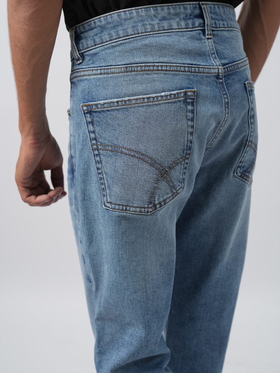 High-Waist Skinny Stretch Denim - Image 4