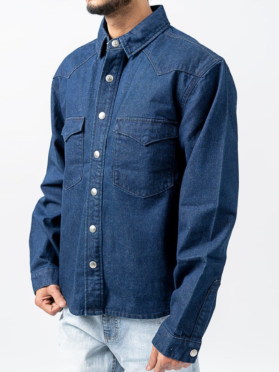Deep Blue Shirt SMD 18465 - Image 2