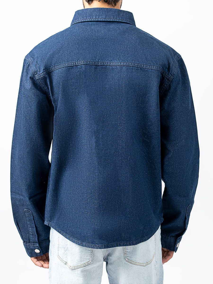 Deep Blue Shirt SMD 18465 - Image 3