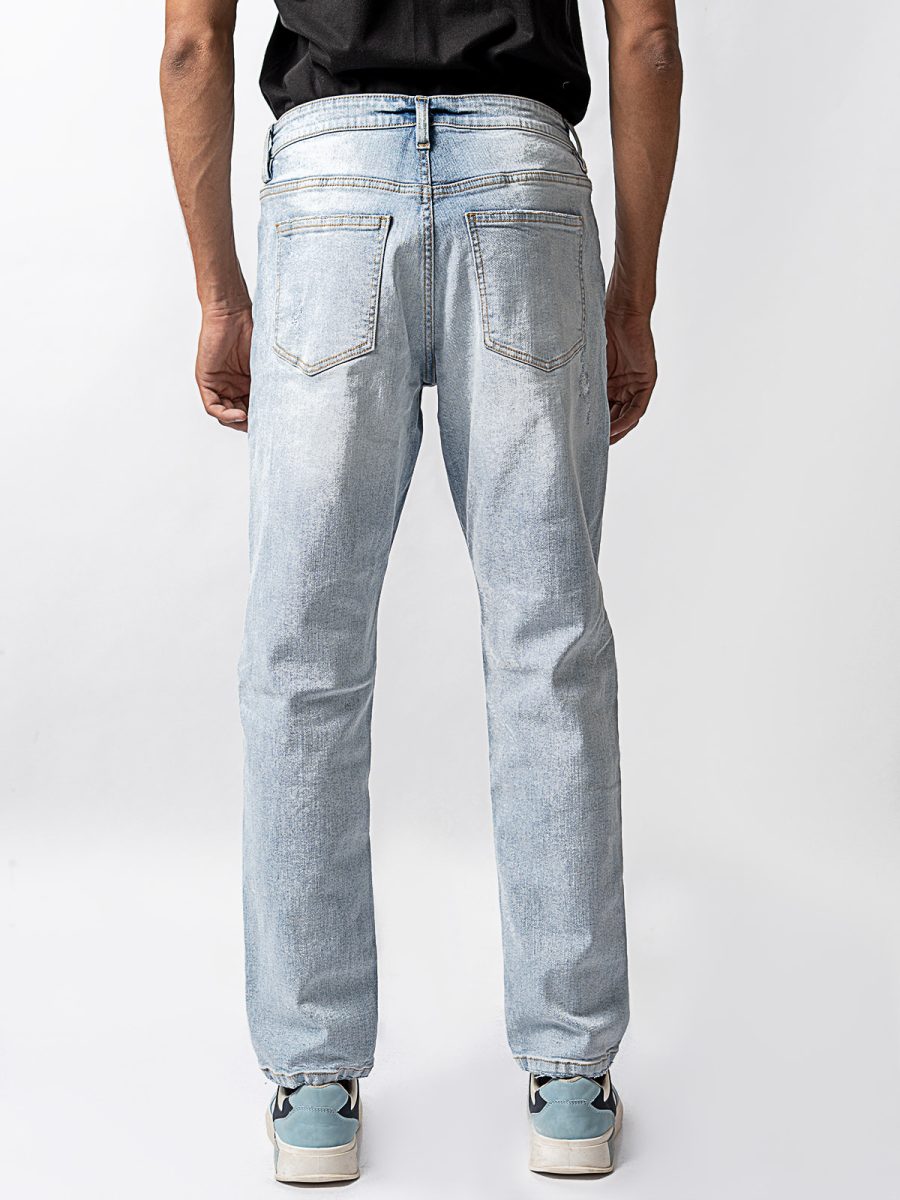 Blue Torn Jeans SMD 20437 - Image 3