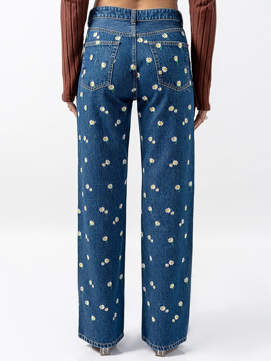 Low Rise Wide Leg Jeans SMD 20629 - Image 3