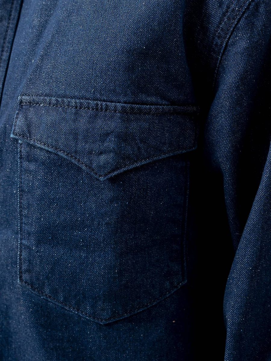 Deep Blue Shirt SMD 18465 - Image 4