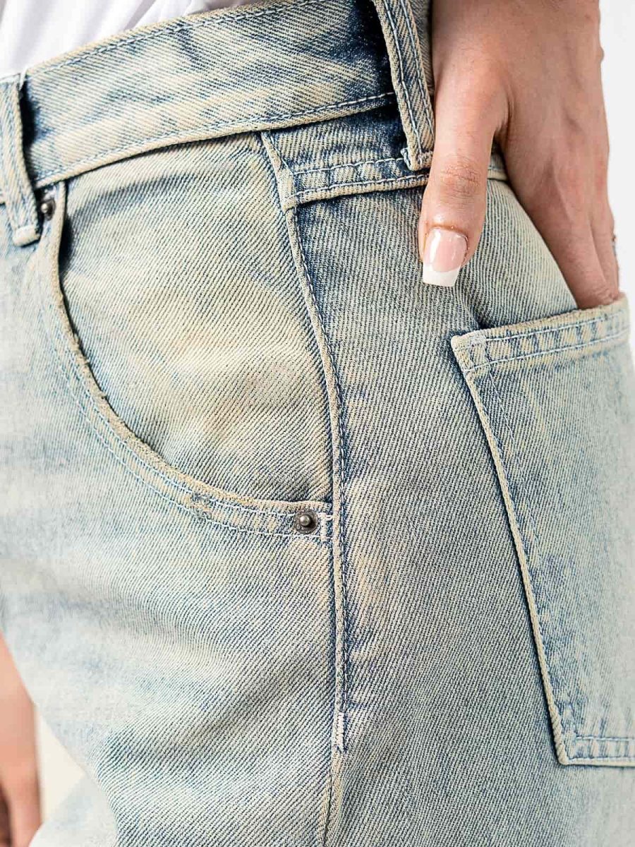 Barrel Leg Banana Jeans SMD 21247 - Image 4