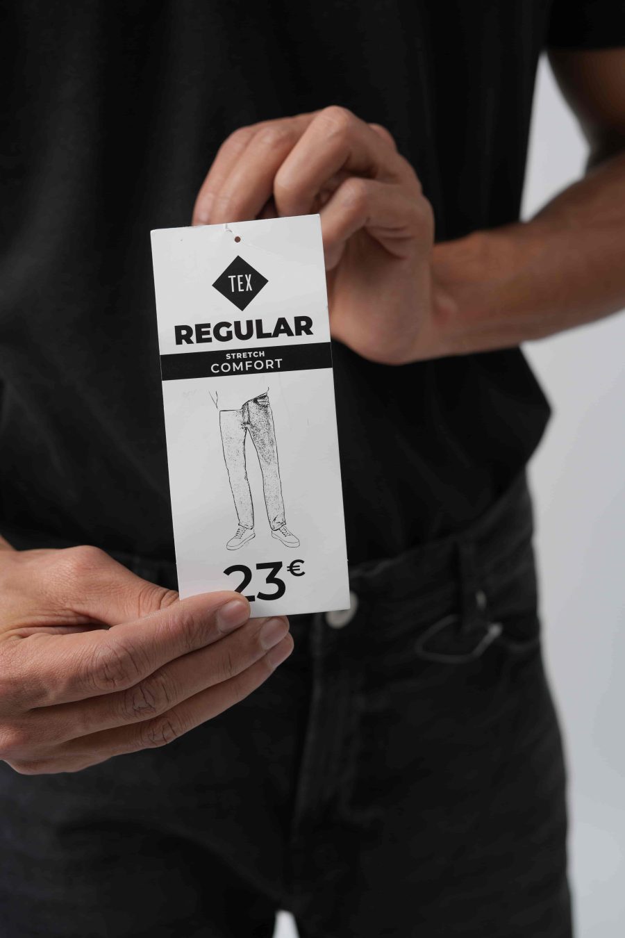 Black Slim Jeans SMD 20520 - Image 6